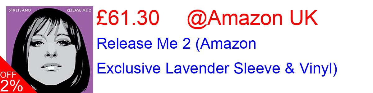 28% OFF, Release Me 2 (Amazon Exclusive Lavender Sleeve & Vinyl) £24.62@Amazon UK