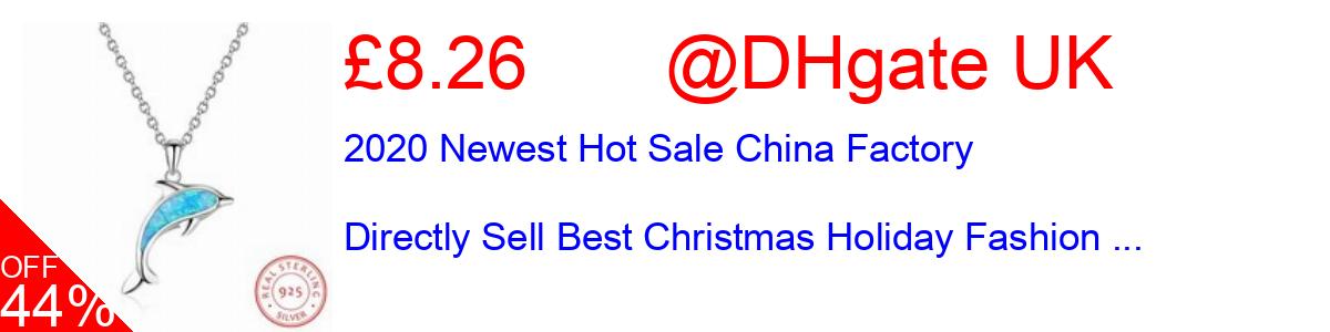 44% OFF, 2020 Newest Hot Sale China Factory Directly Sell Best Christmas Holiday Fashion ... £8.26@DHgate UK