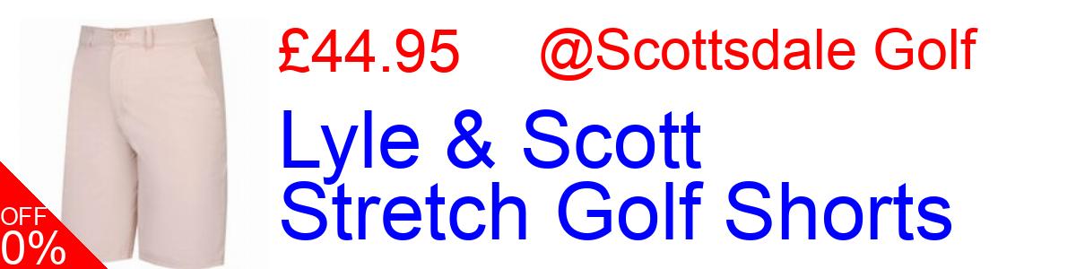 31% OFF, Lyle & Scott Stretch Golf Shorts £44.95@Scottsdale Golf
