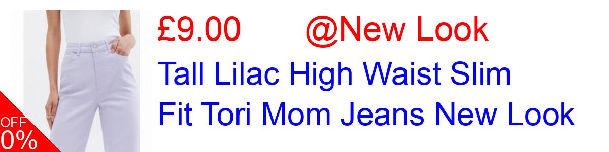 70% OFF, Tall Lilac High Waist Slim Fit Tori Mom Jeans New Look £9.00@New Look
