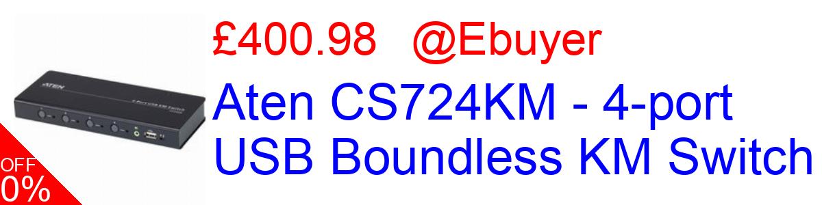 18% OFF, Aten CS724KM - 4-port USB Boundless KM Switch £400.98@Ebuyer